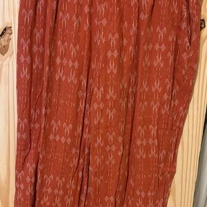 Maurices Terracotta Patterned Pantsuit